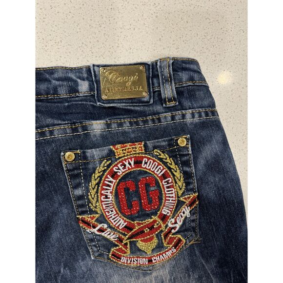 COOGI Jean Shorts Size 9/10 - Picture 4 of 13